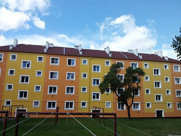 Gruzínská 3,5,7, Plzeň, 2011- zateplení fasády