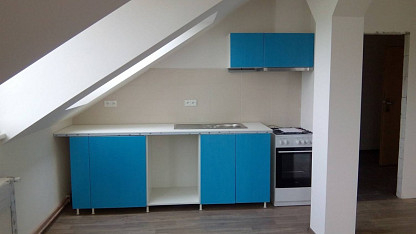 Živnostenská 21, Plzeň, 2015- půdní vestavba čtyř bytových jednotek na klíč