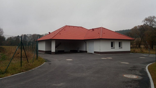 Výstavba ČOV, Ledce, 10/2020-03/2021