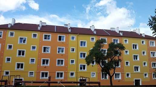 Gruzínská 3,5,7, Plzeň, 2011- zateplení fasády